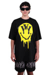 Ecstasy Yellow Smiley Face Oversized T-shirt